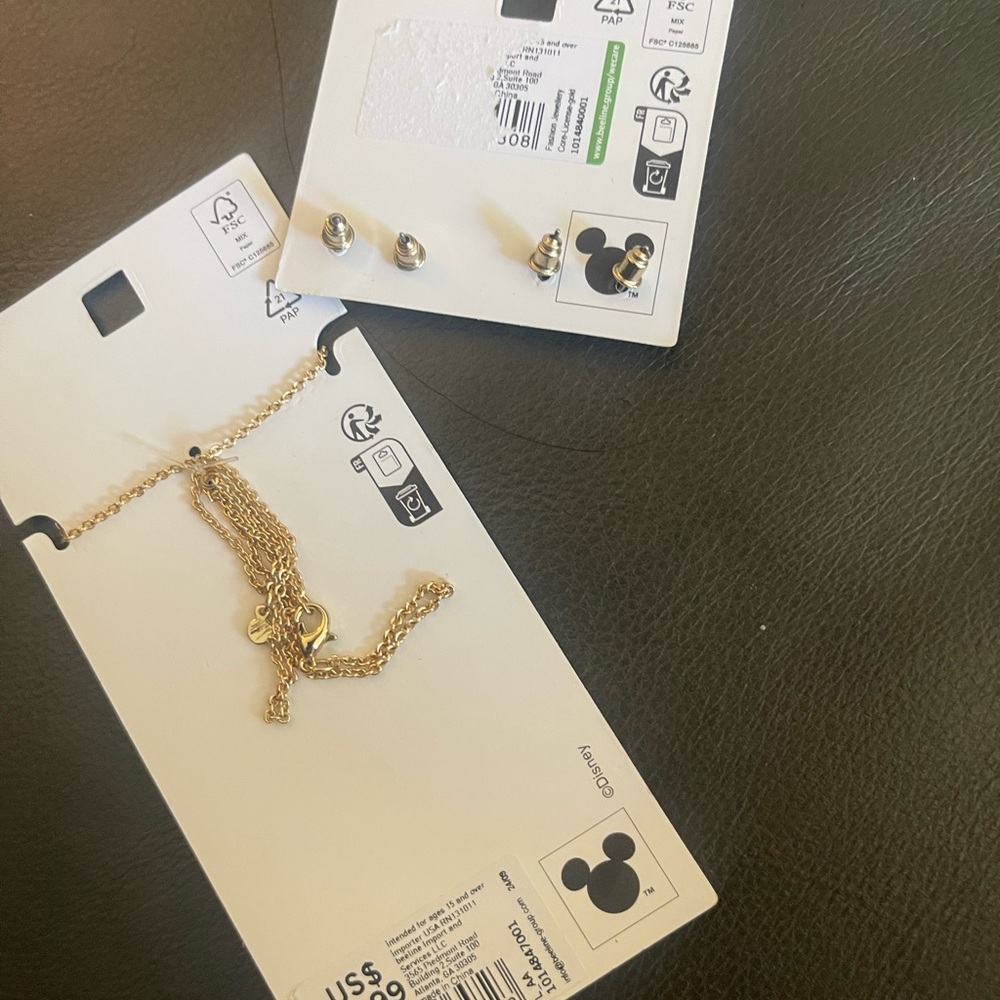 Disney Gold Mickey Mouse Jewelry Set - Picture 3 of 3